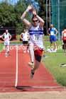 Mens long jump, 2024 NE Masters Track and Field Champs., Monkton Stadium, Jarrow.  Photo: David T. Hewitson/Sports for All Pics